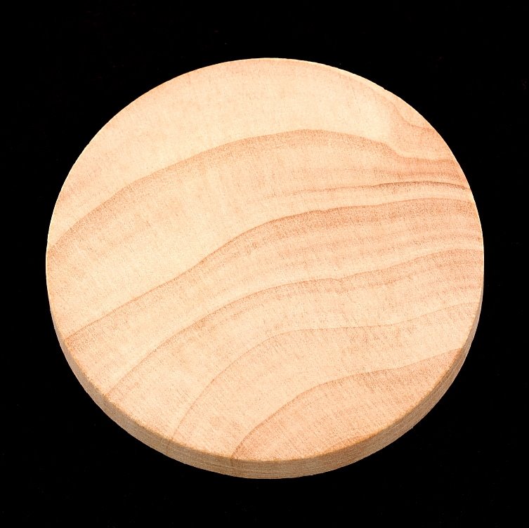 Wood Disc - 2-3/8" Diameter x 1/4" Thick